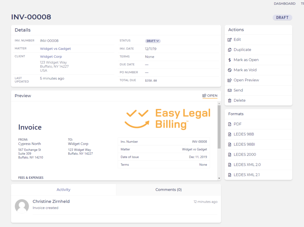 ledes-invoice